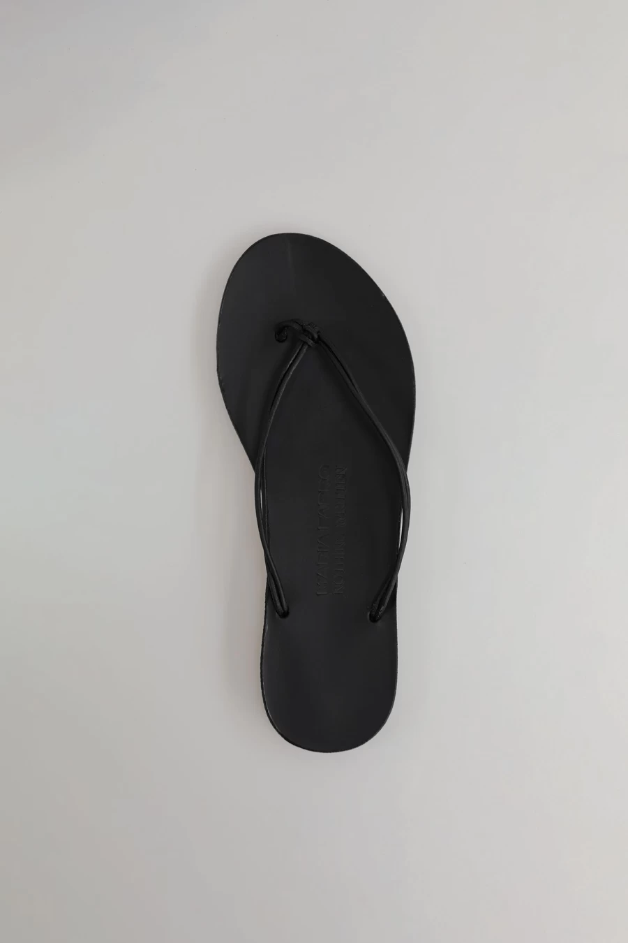 "Lepto Black Flip Flops – Comfortable Sandals for Men and Women"