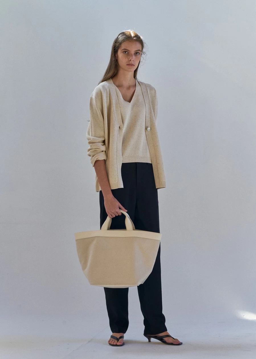 "Minimalist Natural Small Tote Bag - 16Th / 1967 Collection by Nothing Written"