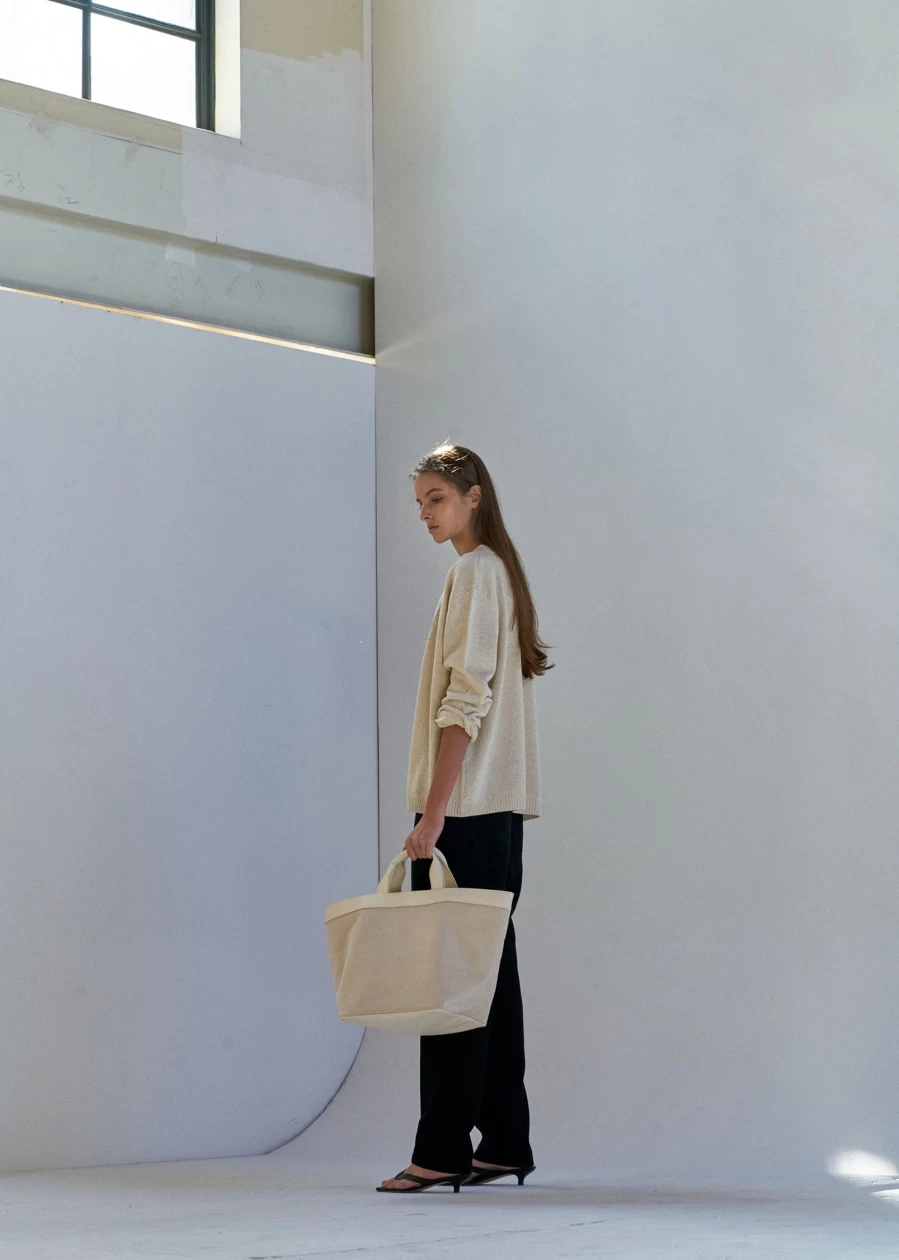"Minimalist Natural Small Tote Bag - 16Th / 1967 Collection by Nothing Written"