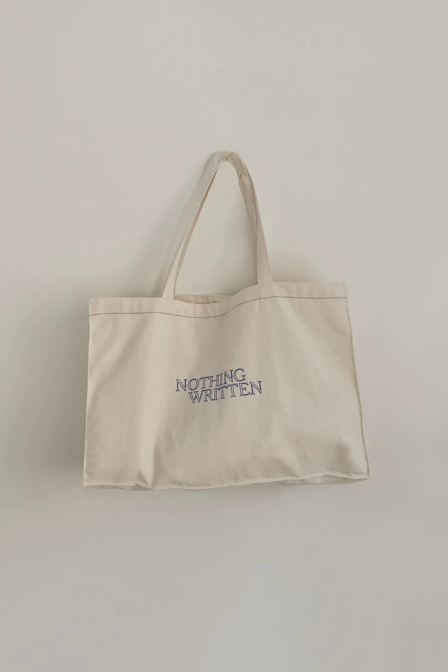 "Eco-Friendly Large Natural Cotton Tote Bag - 7th Pope Collection by Nothing Written"