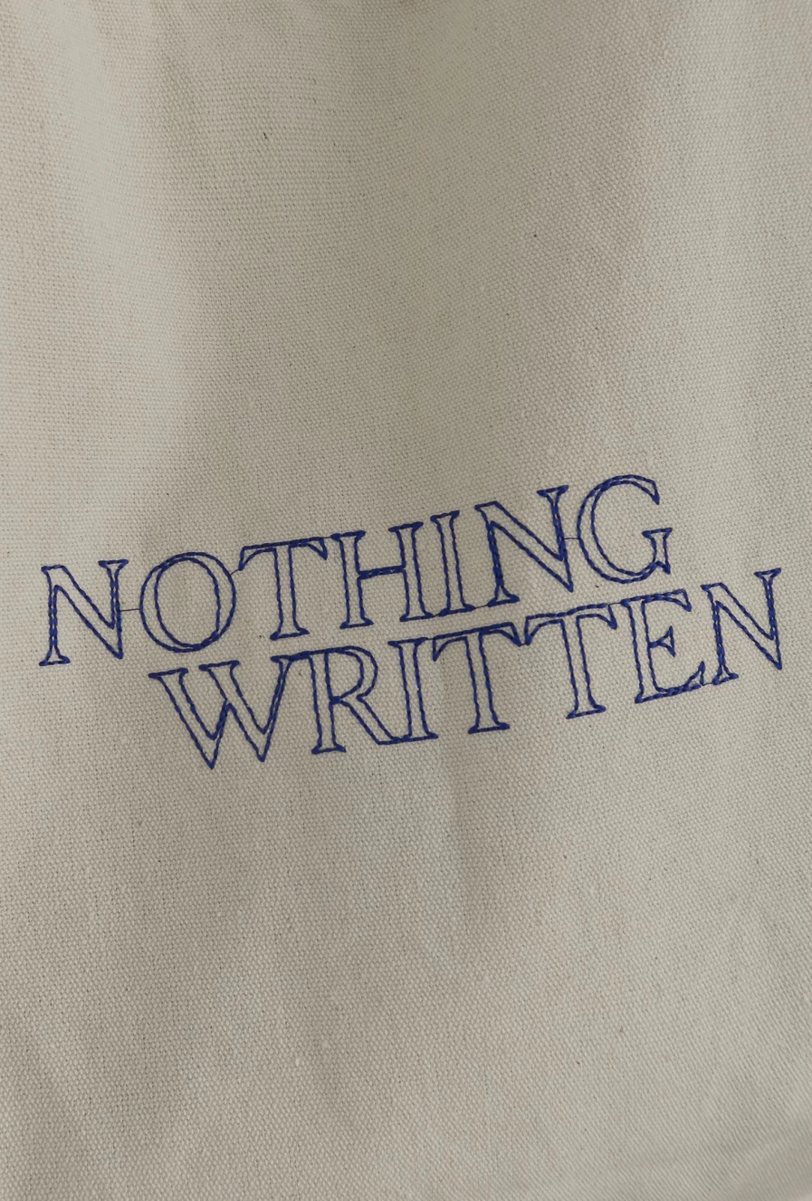 "Eco-Friendly Large Natural Cotton Tote Bag - 7th Pope Collection by Nothing Written"