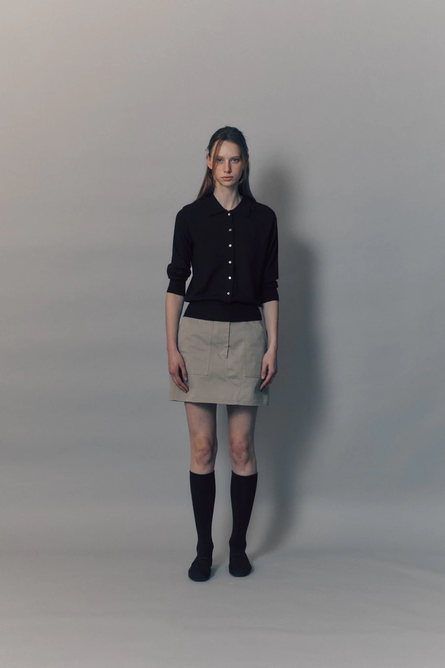 Nothing Written Yena Wool Shirt - Premium Black Wool Shirt for Men & Women