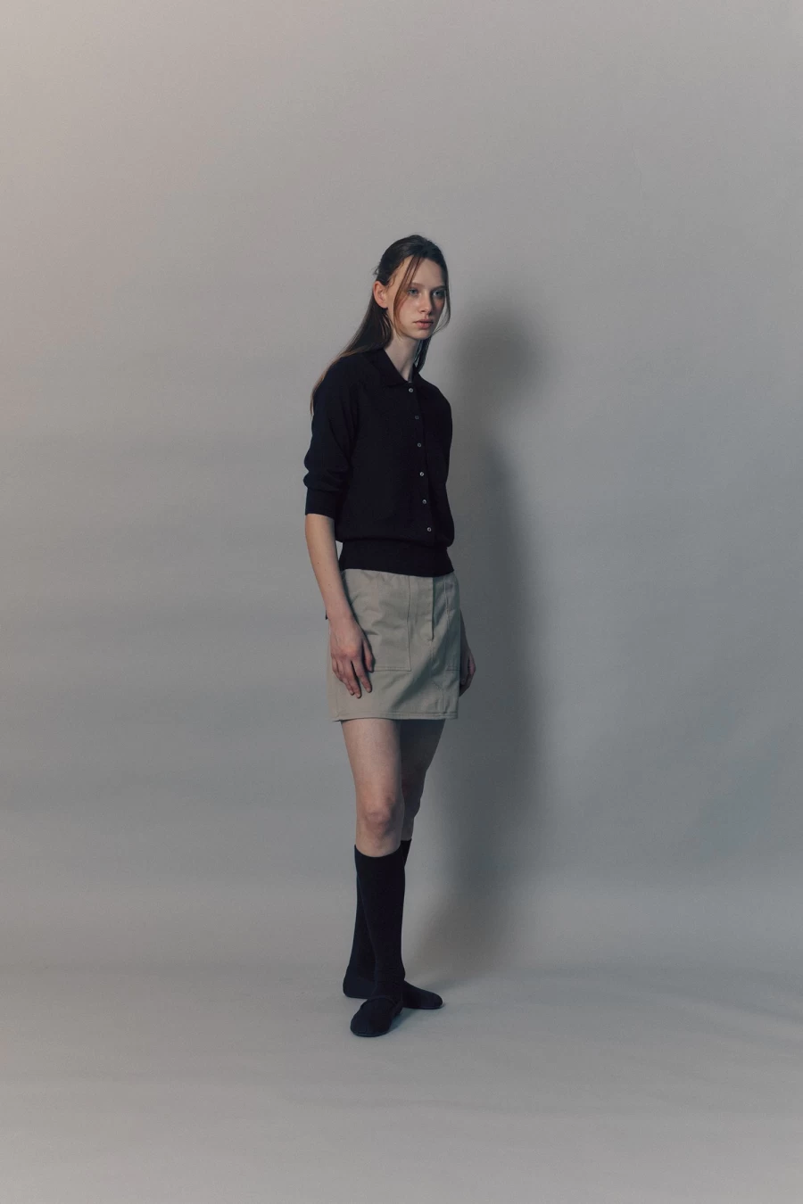 Nothing Written Yena Wool Shirt - Premium Black Wool Shirt for Men & Women