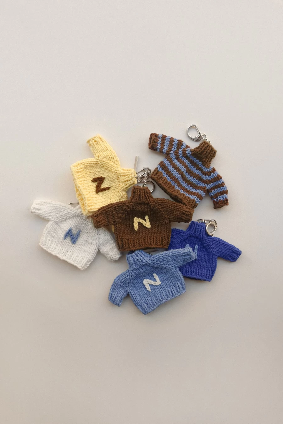 Handmade Tory Keychain - Knitted Keyring - Nothing Written Brand